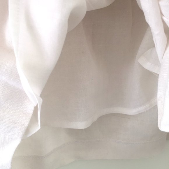 Strapless Lined Linen Dress - Picture 5 of 6